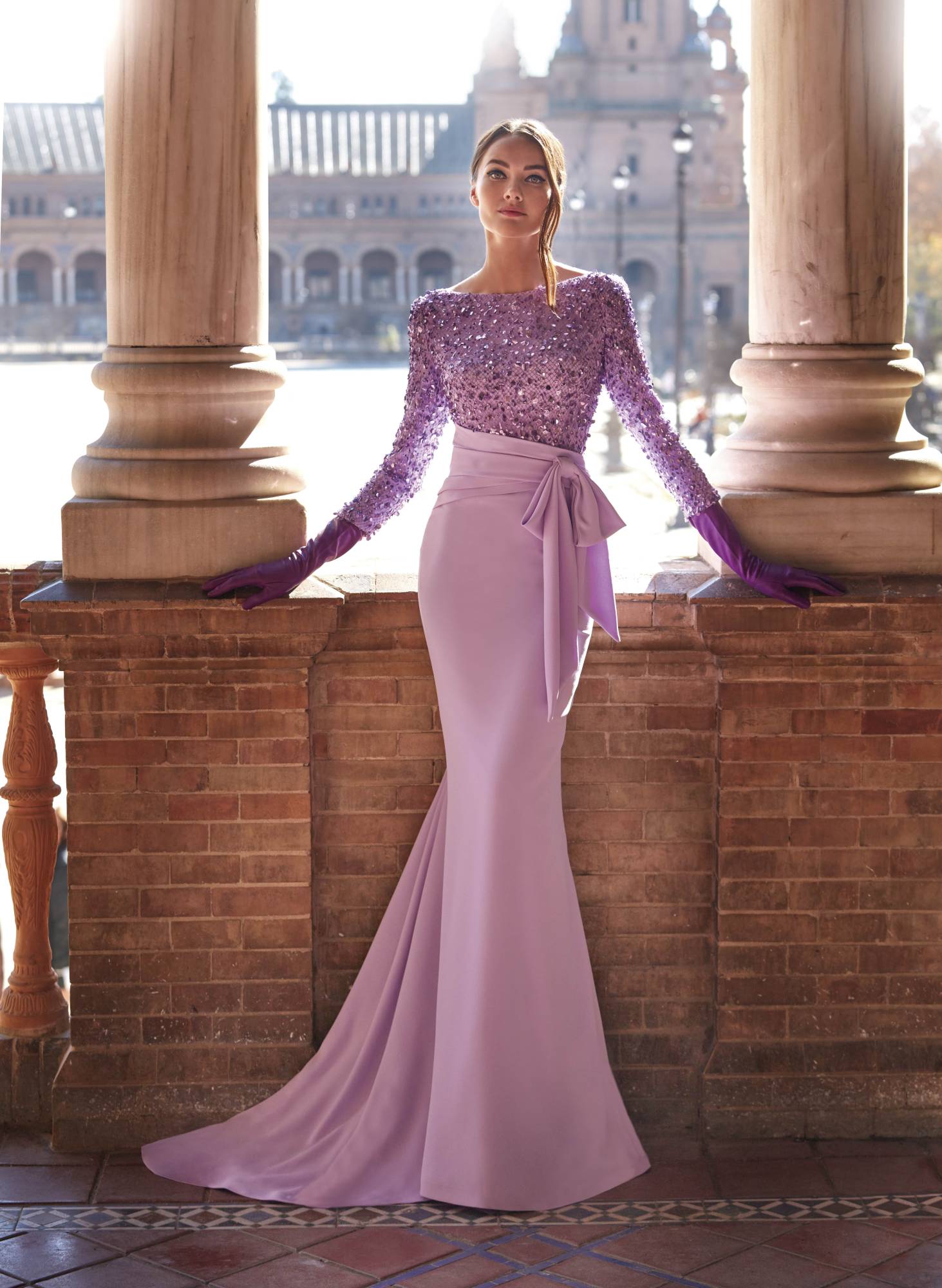 Sfilata Abiti Cerimonia Ferragamo Vestiti Eleganti Salvatore